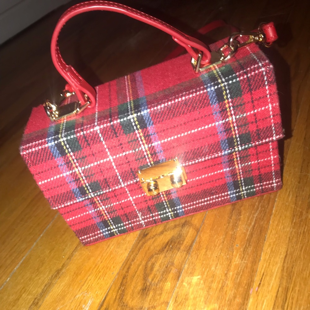 Forever 21 Plaid Shoulder Bag